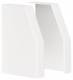 Hager L22359010 end caps for RK 150 (pair), L2235 9010 white