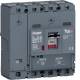 HAGER HES161DC Leistungsschalter h3+ P160 TM ADJ 4P4D N0-100% 160A 70kA CTC