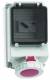 Bals 15150 Wandsteckdose GT abgesichert 32A 5p 400V 6h IP67 Gehäuse Gr:260x160