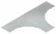 Niedax KLTDV 200 F cover for T-piece B203mm hot-dip galvanized with twist lock.