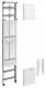 Hager ZU52A Einbausatz univ.Z 1350mm 2ZP 1-feldig