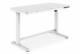 DIGITUS Elect. Height-adjustable table 120cm 50kg USB white