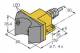 Turck NI4-DSU35-2Y1X2 Inductive double sensor for part-turn drives 1051002