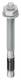 Niedax DAZ16X25 push-through anchor thread M16 blue passivated DIN 50 961