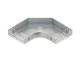 Niedax 4013339092123 RESC 60.150 S Bogen 90° für KR 60x152 mm mit ungelochten Seitenh. CITO Stahl