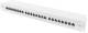 Digitus 1U Patch Panel 24-Port Cat6a shielded light gray