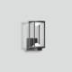 BEGA Gantenbrink 31076K3 wall light for indoor and outdoor use, graphite, 3000 K