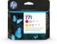 HP CE018A 711 Magenta+Gelb Druckkopf