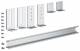 Hager UZ02B3 DIN rail universN 2-field