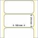 OEM-Factory Labels - Thermo 102 x 210mm, permanent, K25