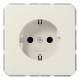 JUNG CD1520 SCHUKO socket white, cream white