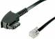 Goobay 68537 TAE F connector cable (Universal Pin Out) TAE-F plug to RJ11 / RJ14 plug (6P4C) -