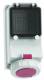 Bals 15112 Wandsteckdose GT abgesichert 32A 5p 400V 6h IP67 Gehäuse Gr:225x118