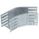 OBO Bettermann 6036330 RB 45 110 FT Bogen 45° für Kabelrinne horizontal
