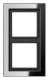 Jung GCRD2982 Rahmen 2fach 96x167mm LS/FD-design glanzchrom