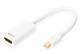 DIGITUS DisplayPort adapter cable, mini DP - HDMI 0.15m
