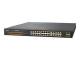 PLANET 24-Port 1000T 802.3at PoE + 2-Port 1000X SFP (260W)
