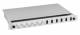 LWL-Patchpanel Spleisbox,48,3 cm ( 19 Zoll ), 6xLC(APC)-Duplex, 9/125um, OS2, ausziehbar, Pigtails abgesetzt