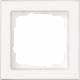 Gira 071122 cover pure white 0711 22, 1-fold labeled E2