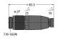Turck BS4131-0/9 7/8 round connector ready-made plug straight 6914502