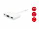 Equip Dock 3-1 USB-C->VGA,USB-A,60W USB-C 0.15m