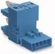 WAGO 890-982 h-distributor 1xplug 2xsocket 5p mis-plug protected 1.5qmm