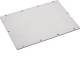 Hager MES-AL04 Aluflansch 5 mm IP40 298x200 (BxT)