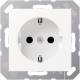 Jung A1520BFWWM SCHUKO® socket