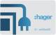 Hager XEVA410 charging station accessory set 3 RFID cards for administrator