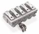 WAGO 294-4275 power connection terminal with PE latching contact without latching feet 5p