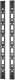 APC ER7RCC48 Easy Rack Vertical 0U accessory channel, 48U, qty. 2