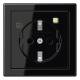 Jung LS5520.30SW FI-SCHUKO-Steckdose 30mA