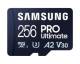 MicroSD-Karte 256 GB Samsung SDXC PRO Ultimate Class 10 Read retail