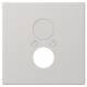 Jung LS962LG Abdeckung für 2 Kleinsteckdose Lautsprecherbuchse lichtgrau