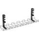 InLine® Kabelführungs-Gitter 60cm für Tischmontage mit Schraubklemmen, schwarz
