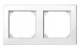 Merten 478219 M-SMART frame 2 times, 478 219 polar white, glossy