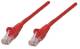 Intellinet 738958 Netzwerkkabel, Cat5e, SF/UTP CCA, Cat5e-kompatibel, RJ45-Stecker/RJ45-Stecker, 0,25 m, rot