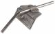 Dehn + Soehne 343000 Dehn SGKZS7.10KB3.13STTZN snow guard clamp 3-13mm for Rd7-10mm