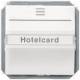 Siemens 5TG4820 DELTA i-system titan white Hotel Cardschalter bel. m. window