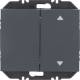 Berker 24127306 Wandsendermodul EnOcean Wippe 2fach einseitig Symbol Pfeil K.1