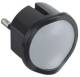Legrand 050677 Nachtlicht schwarz dimmbar mit Helligkeitssensor LED 0,06W