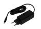 Allnet PSU-GaNPD-USB-F1CN-90W Ersatznetzteil QC USB-C PD GaN Netzteil Power Supply 90 Watt 1x USB Typ-C 1,8m festes Kabel EU PLUG