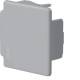 Hager LF3003067030 Endstück hfr zu LF 30x30 mm steingrau