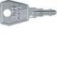 Hager WDA70005 replacement key for socket outlets with unequal locking