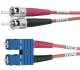 Telegärtner 100012256 L00892A0005 duplex adapter cable, 9/125 OS2 L = 3m 2xST plug 1xSC Dupl.