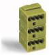 WAGO 243-746 socket terminal strip 6p, light green locking Mass 5,75mm