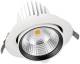 Osram 4058075104020 Ledvance SP VARIO DN170 35W/3000K 24DEG WT Schwenkbarer Einbaustrahler 3350lm