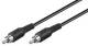 Goobay 50038 Mono connection cable Cinch - Cinch plug > Cinch plug, 2 m, 