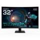 Gigabyte GS32QCA 80,01 cm 31,5 Zoll VA Monitor 2560x1440 180 Hz 250 cd/m² HDMI 2.1 x2 DisplayPort 1.4 x1