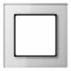 JUNG AC581GLWW Glass Frame 1-fold 84x84 mm, 